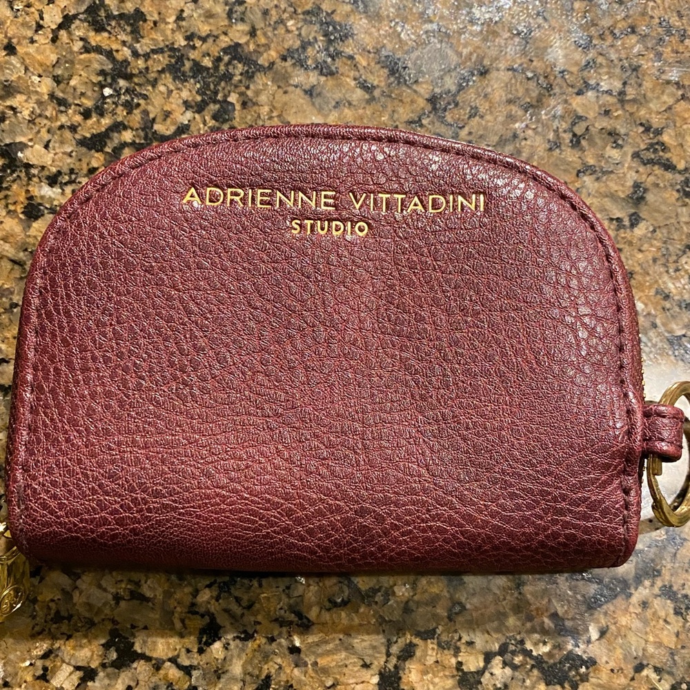 $10 ADRIENNE CREDIT CARD & CHANGE PURSE!